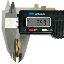 Load image into Gallery viewer, Federal 12 Gauge Shotgun Shell Hand Painted Slices 12GA Gold Qty 5 | FREE SHIPPING