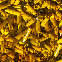 Load image into Gallery viewer, STEALS & DEALS: Mixed Lot Yellow Shotgun Shells 20 Gauge Hulls Empty Used  20GA Qty 250 Pcs | FREE SHIPPING