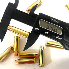 Load image into Gallery viewer, Deprimed 38 Special Dummy Rounds Brass With New Flat Nose Bullet