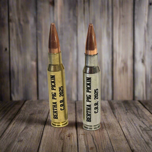 Load image into Gallery viewer, BERTHA PIG PICKIN | 308 WIN Engraved Brass With New Bullet Qty 150 Pcs | Custom Order