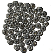 Load image into Gallery viewer, Steel Headstamps 12 Gauge Bottoms Silver Remington Shotgun Shells Headstamps Hand Polished Empty Ammo Spent Cartridge Shotshells DIY Ammo Bullet Jewelry 50 Pcs - FREE SHIPPING
