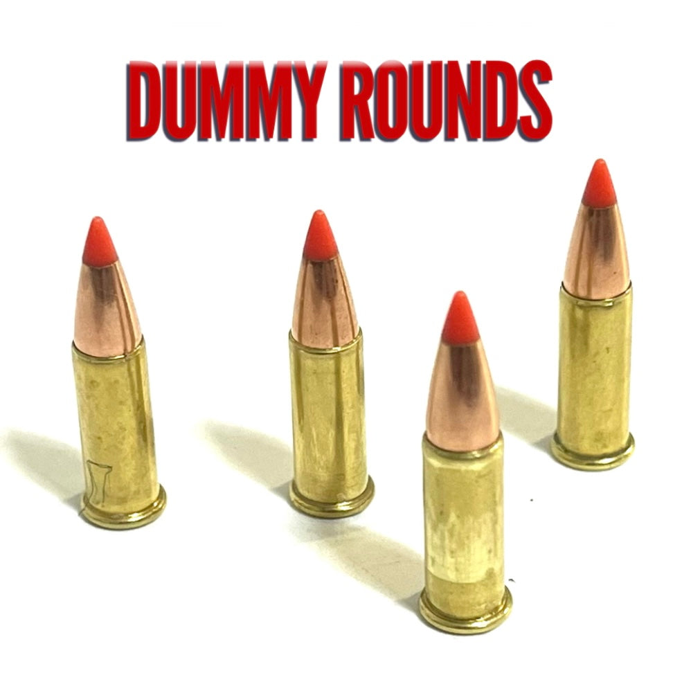 .22 Brass Dummy Rounds With New Match Grade Bullet