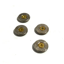 Load image into Gallery viewer, 357 Magnum WINCHESTER Brand Thin Cut Nickel Bullet Slices Gold Primer Qty 15 | FREE SHIPPING