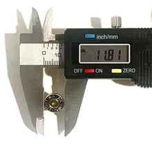 Load image into Gallery viewer, Winchester Brand 308 Nickel Bullet Slices With Gold Primer | Qty 15 | FREE SHIPPING