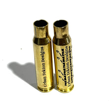 Load image into Gallery viewer, TekTon Engraved 308 WIN Brass Shells 30 Pcs