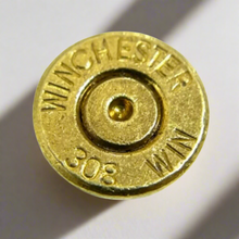 Load image into Gallery viewer, 308 WIN / 7.62X51 Thin Cut Brass Bullet Slices | Qty 30 | FREE SHIPPING