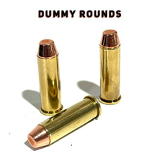 Load image into Gallery viewer, 38 Special Dummy Rounds Brass With New Flat Nose Bullet