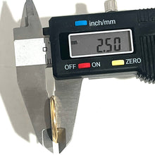 Load image into Gallery viewer, Browning 12 Gauge Hand Painted Shotgun Shell Slices 12GA Gold Qty 5 | FREE SHIPPING