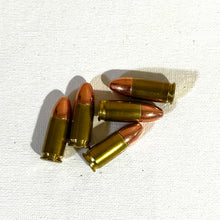Load image into Gallery viewer, Custom Order: Dummy Rounds 9MM and 45ACP Drilled With New Round Nose Bullet 20 Pcs