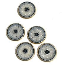 Load image into Gallery viewer, Browning 12 Gauge  Hand Painted Shotgun Shell Slices 12GA Gold Qty 5 | FREE SHIPPING