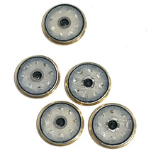 Load image into Gallery viewer, Browning 12 Gauge Hand Painted Shotgun Shell Slices 12GA Gold Qty 5 | FREE SHIPPING