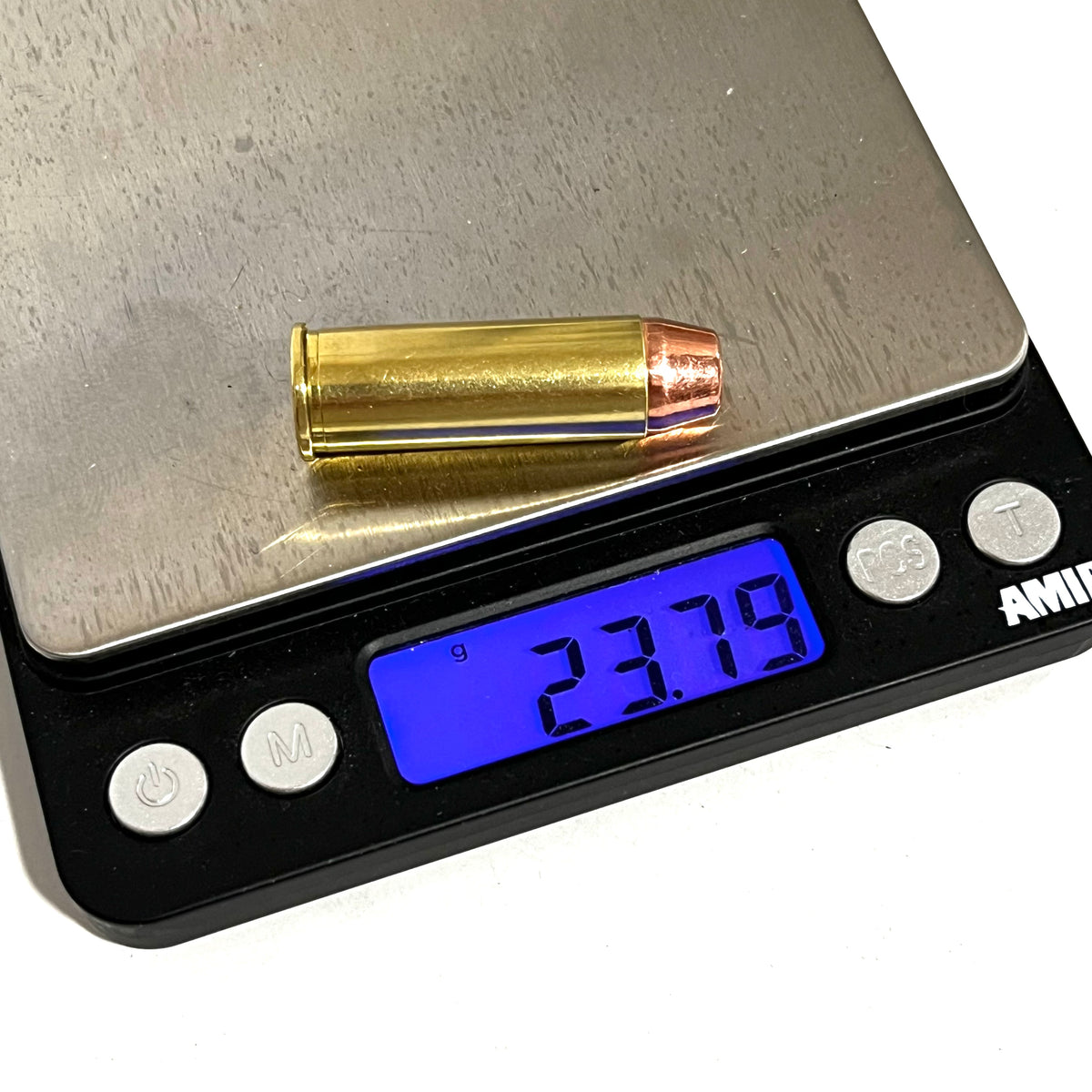 44 Magnum Dummy Rounds Brass With New Flat Bullet