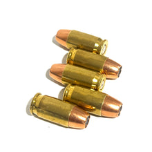 Load image into Gallery viewer, Custom Order: Dummy Brass .380 Auto Casings With New Jacketed Hollow Point Bullet