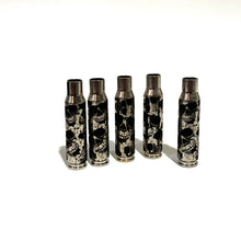 Load image into Gallery viewer, Skulls 308 WIN Engraved Nickel 5 Pcs