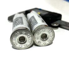 Load image into Gallery viewer, Deprimed Stars & Stripes White 12 Gauge Empty Shotgun Shells 12GA Hulls Qty 2 Pcs | FREE SHIPPING