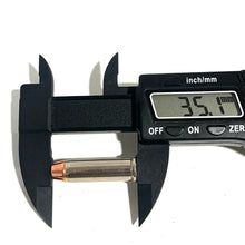 Load image into Gallery viewer, Deprimed Nickel 38 Special Dummy Rounds With New Flat Nose Bullet