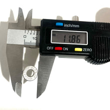 Load image into Gallery viewer, 45 ACP WINCHESTER Thin Cut Nickel Bullet Slices No Primer Qty 15 | FREE SHIPPING