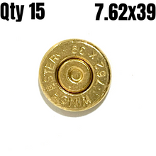 Load image into Gallery viewer, 7.62x39 AK-A47 Thin Cut Brass Bullet Slices