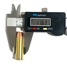 Load image into Gallery viewer, 44 Magnum Dummy Rounds Brass With New Flat Bullet