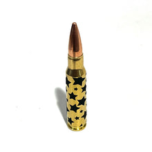 Load image into Gallery viewer, 308 WIN Brass Shells Stars Engraved Casing With New Bullet 5 Pcs