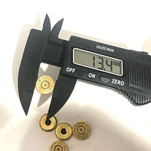 Load image into Gallery viewer, 8 pcs - 300 WIN MAG Brass Bullet Slices - Shipping Included