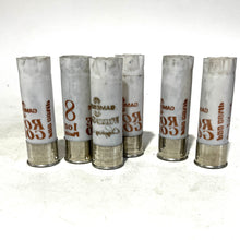 Load image into Gallery viewer, White Gamebore 12 Gauge High Brass Gold Bottom Empty Shotgun Shells 12GA Qty 100 Pcs | FREE SHIPPING