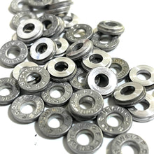 Load image into Gallery viewer, Deprimed Aluminum 9MM Bullet Slices