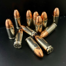 Load image into Gallery viewer, 9MM Nickel Fake Bullets