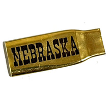 Load image into Gallery viewer, Custom Engraved 308 Flattened Brass Bullet Casings