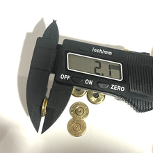 Load image into Gallery viewer, 8 pcs - 300 WIN MAG Brass Bullet Slices - Shipping Included