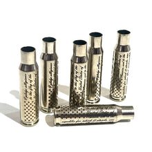 Load image into Gallery viewer, Pledge Of Allegiance Flag 308 WIN Engraved Nickel 5 Pcs