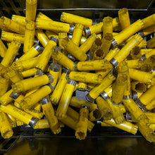 Load image into Gallery viewer, NOT CLEANED Remington Gun Club Yellow Shotgun Shells 20 Gauge Hulls Empty Used Qty 500 Pcs | FREE SHIPPING