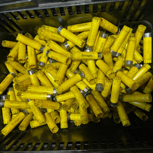 Load image into Gallery viewer, NOT CLEANED Remington Gun Club Yellow Shotgun Shells 20 Gauge Hulls Empty Used Qty 500 Pcs | FREE SHIPPING