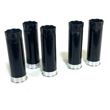Load image into Gallery viewer, Blank Black Empty Shotgun Shells 12 Gauge No Markings On Hulls DIY Boutonnieres Wedding Crafts