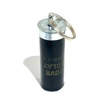 Load image into Gallery viewer, Browning Shotgun Shell Key-Chain 12 Gauge Black