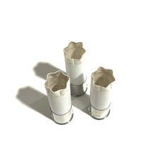 Load image into Gallery viewer, White Blank Super High Brass Empty Shotgun Shells 12 Gauge No Markings On Hulls DIY Boutonnieres Wedding Crafts