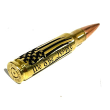 Load image into Gallery viewer, We The People Flag 308 WIN Engraved Brass With New Bullet Qty 5 Pcs