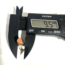 Load image into Gallery viewer, Deprimed Nickel 38 Special Dummy Rounds With New Flat Nose Bullet