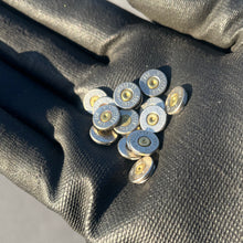 Load image into Gallery viewer, 357 Magnum WINCHESTER Brand Thin Cut Nickel Bullet Slices Gold Primer Qty 15 | FREE SHIPPING