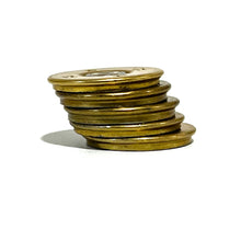 Load image into Gallery viewer, Starred 12 Gauge Gold With Silver Slices For Bullet Jewelry