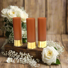 Load image into Gallery viewer, Rose Gold Shotgun Shells 12 Gauge No Markings On Hulls Blank Shotshells