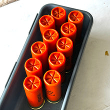 Load image into Gallery viewer, Orange Dummy Rounds Inert Shotgun Shells 12 Gauge Fake Spent Hulls Used Casings 12GA Qty 10 - FREE SHIPPING
