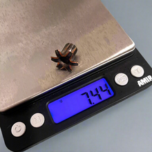 Load image into Gallery viewer, 9MM Bullet Flowers Fired Bullets Black Copper Qty 3 Pcs - Free Shipping