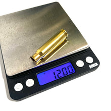 Load image into Gallery viewer, Flared WIN 308 Empty Brass Shells For Wedding Boutonnieres and Lapel Pins - Free Shipping