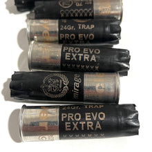 Load image into Gallery viewer, Black Empty Shotgun Shells Once Fired 12 Gauge 12GA Shot Gun Hulls Spent Ammo Casings Cartridges Shotshells DIY Ammo Crafting Steampunk 35 Pcs - Free Shipping