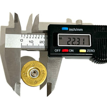 Load image into Gallery viewer, Starred 12 Gauge Gold With Silver Slices For Bullet Jewelry