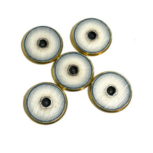Load image into Gallery viewer, Tri-Color Stars Gold 12 Gauge Shotgun Shell Slices Qty 15 | FREE SHIPPING