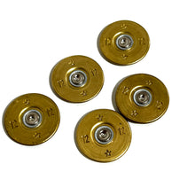 Load image into Gallery viewer, Starred 12 Gauge Gold With Silver Slices For Bullet Jewelry