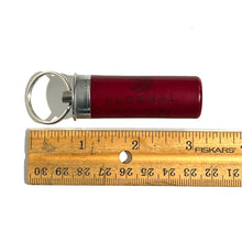 Load image into Gallery viewer, Shotgun Shell Keychain 12 Gauge Dark Red Federal Hull