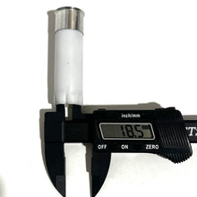 Load image into Gallery viewer, White Blank Empty Shotgun Shells Silver Bottom 12 Gauge No Markings On Hulls Used Casings DIY Wedding Boutonnieres | 8 Pcs | FREE SHIPPING